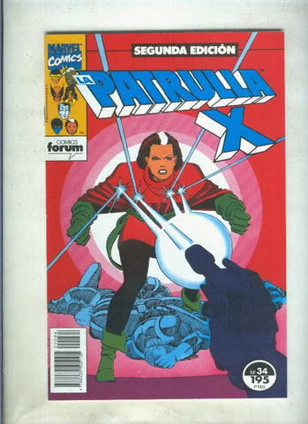 La Patrulla X volumen 1 segunda edicion numero 34