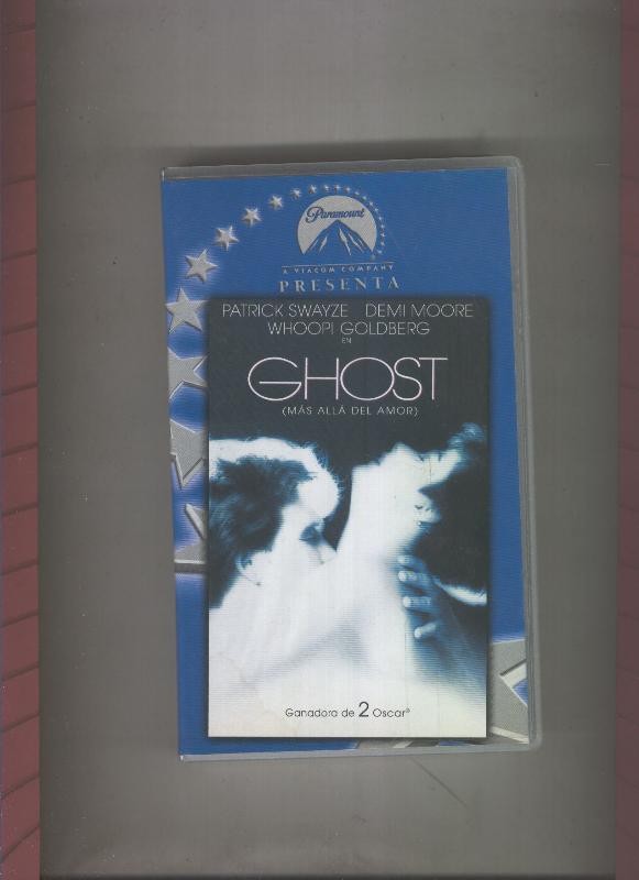 Video VHS: Ghost (Patrick Swayze-Demi Moore)