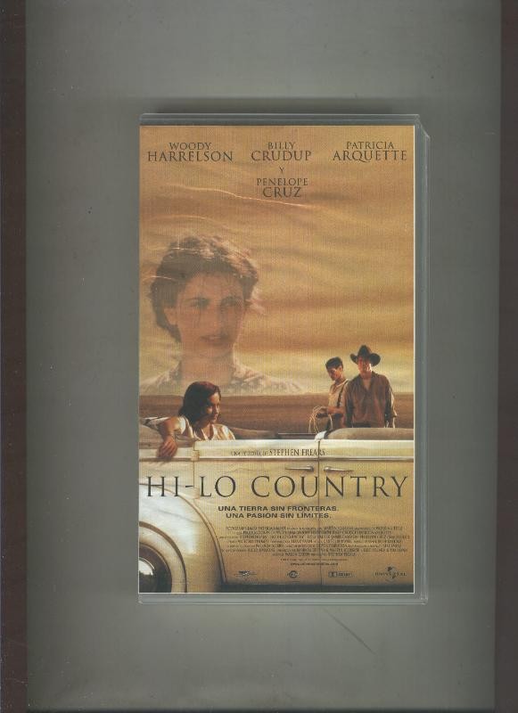 Video VHS: Hi Lo Country (Penelope Cruz-Woody Harrelson)