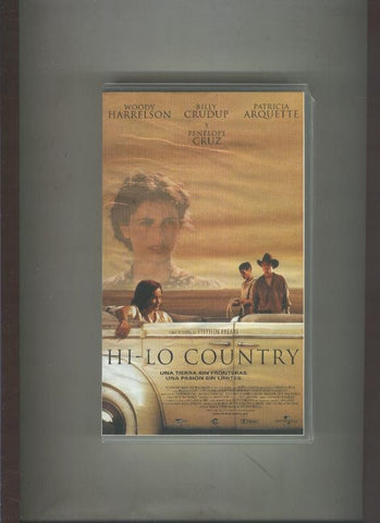 Video VHS: Hi Lo Country (Penelope Cruz-Woody Harrelson)