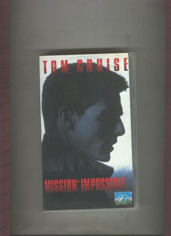 Video VHS: Mission Imposible (Tom Cruise)