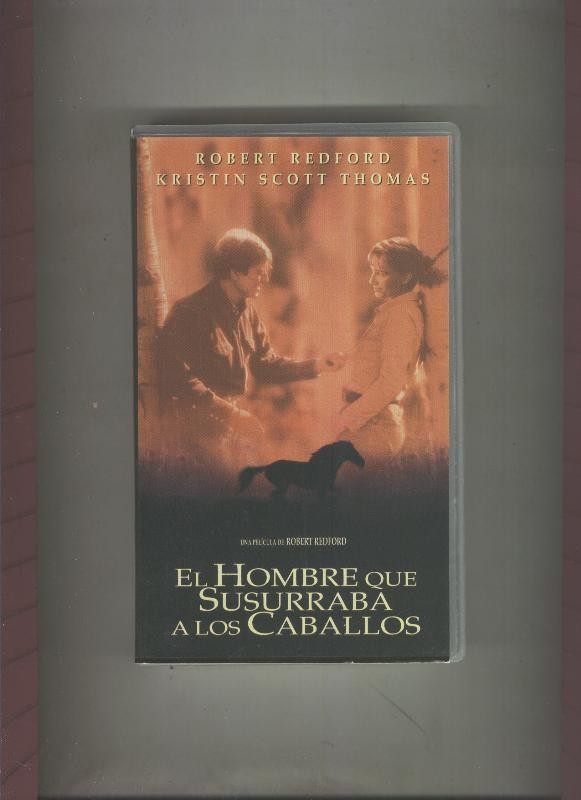 Video VHS: El hombre que susurraba a los caballos (Robert Redfor)