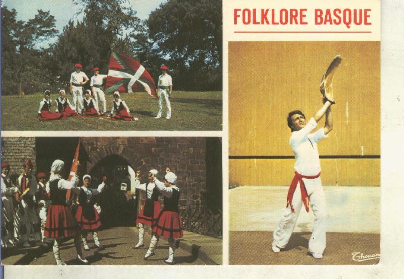 Postal 014758: Folclore vasco