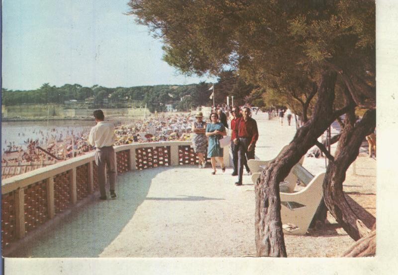 Postal 014760: Vista de la playa de Fouras, Francia