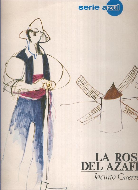 Disco LP: La rosa del azafran de Jacinto Guerrero