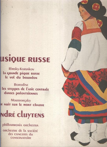Disco LP: Concert de Musique Russe por Andre Cluytens