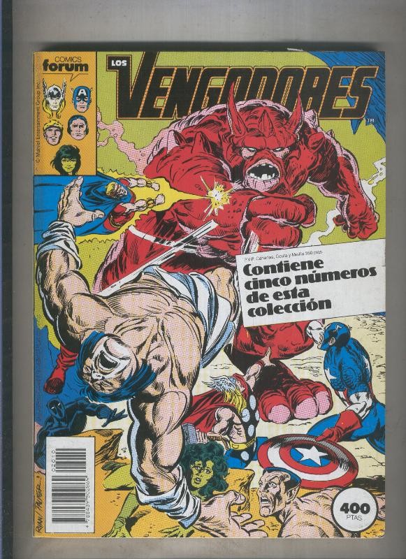 Los Vengadores volumen 1 retapado numeros 086 al 090
