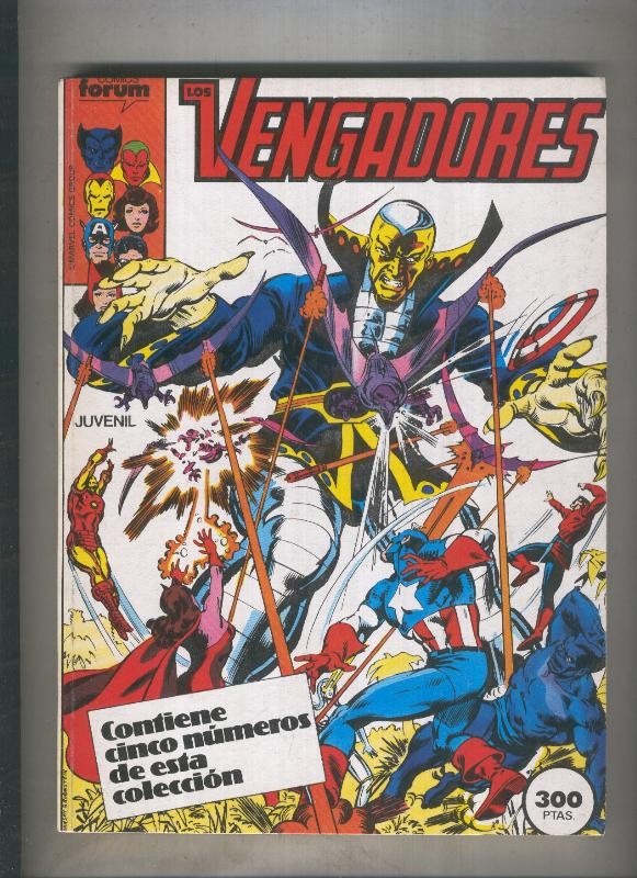 Los Vengadores volumen 1 retapado numeros 021 al 025