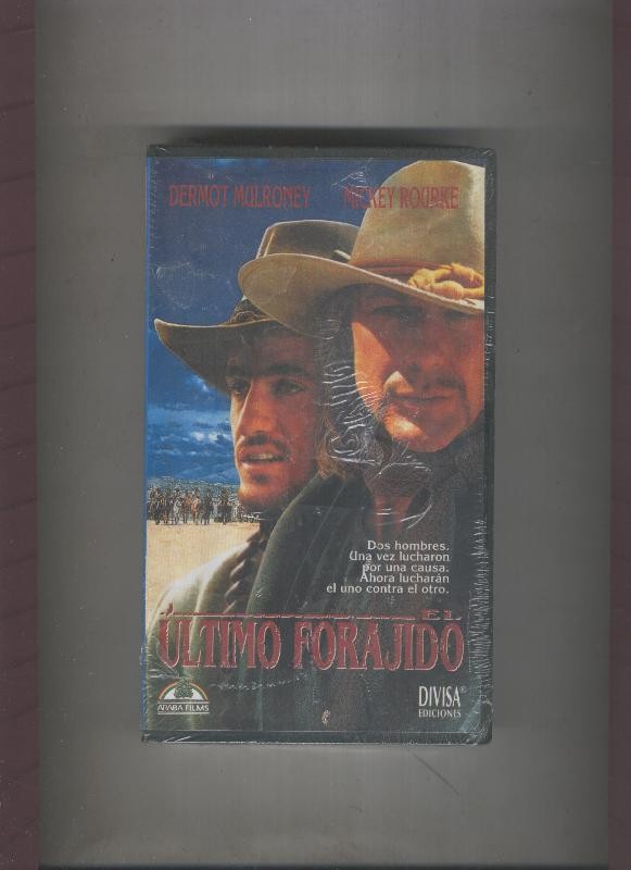 Video VHS: El ultimo forajido (dermot Mulroney-Mickey Rourke)