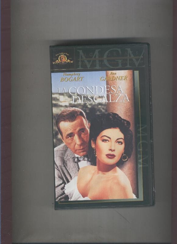 Video VHS: La condesa descalza (Humphrey Bogart-Ava Gardner)