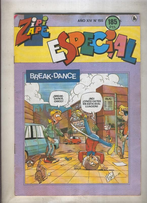 Zipi y Zape especial numero 155: Break-Dance (numerado 3 en trasera)
