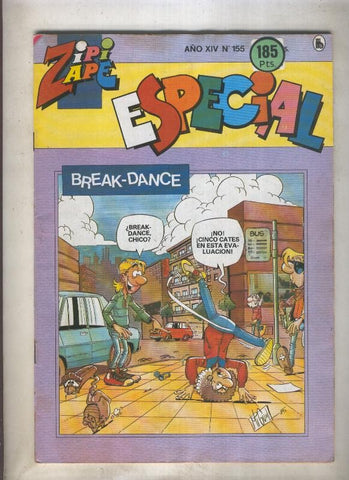Zipi y Zape especial numero 155: Break-Dance (numerado 3 en trasera)
