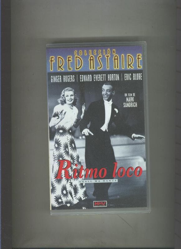 Video VHS: Coleccion Fred Astaire: Ritmo loco (Ginger Rogers)