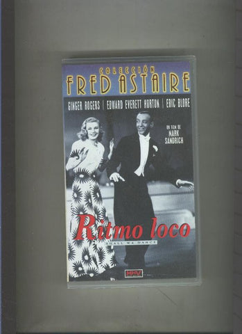 Video VHS: Coleccion Fred Astaire: Ritmo loco (Ginger Rogers)