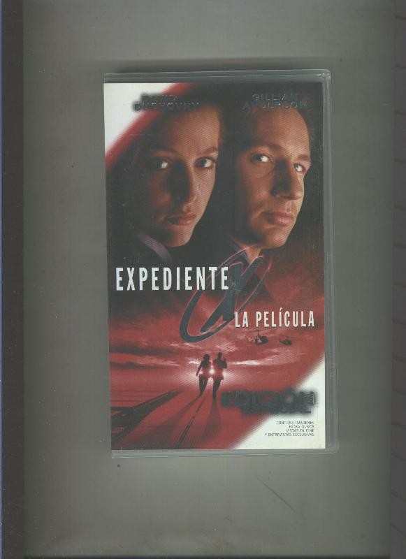 Video VHS: Expediente X la pelicula (David Duchovny-Gillian Anderson)