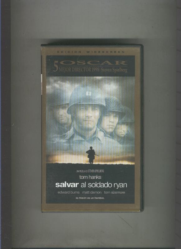 Video VHS: Salvad al soldado Ryan (Tom Hanks)