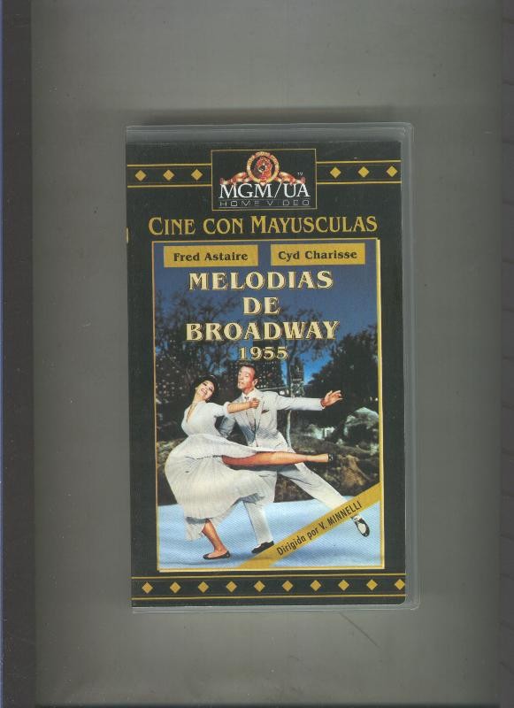 Video VHS: Melodias de Broadway (Fred Astaire-Cyd Charisse)