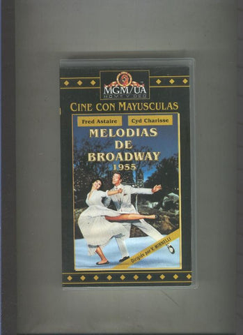 Video VHS: Melodias de Broadway (Fred Astaire-Cyd Charisse)