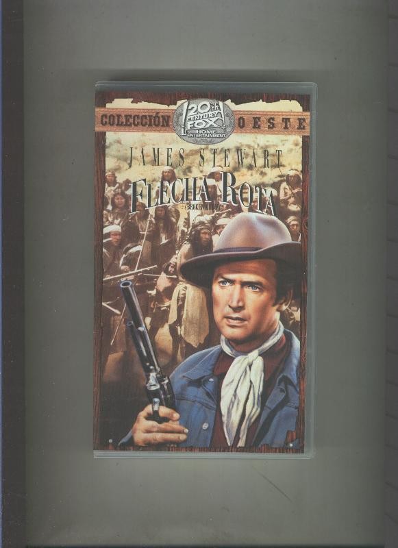 Video VHS: Flecha rota (James Stewart)
