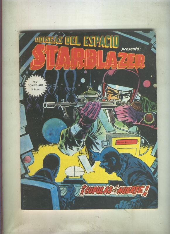 Starblazer numero 02: Las cupulas de muerte