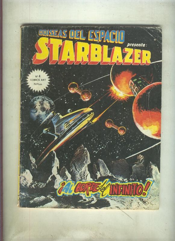 Starblazer numero 04: Al bordel de infinito (numerado 1 en trasera)