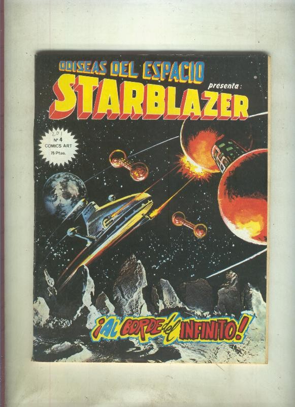 Starblazer numero 04: Al bordel de infinito (numerado 2 en trasera)