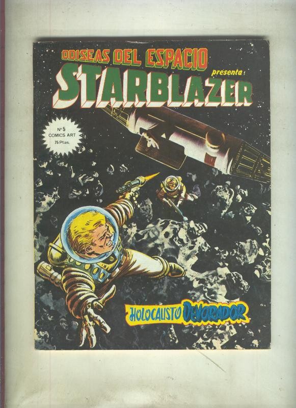 Starblazer numero 05: Holocausto devorador