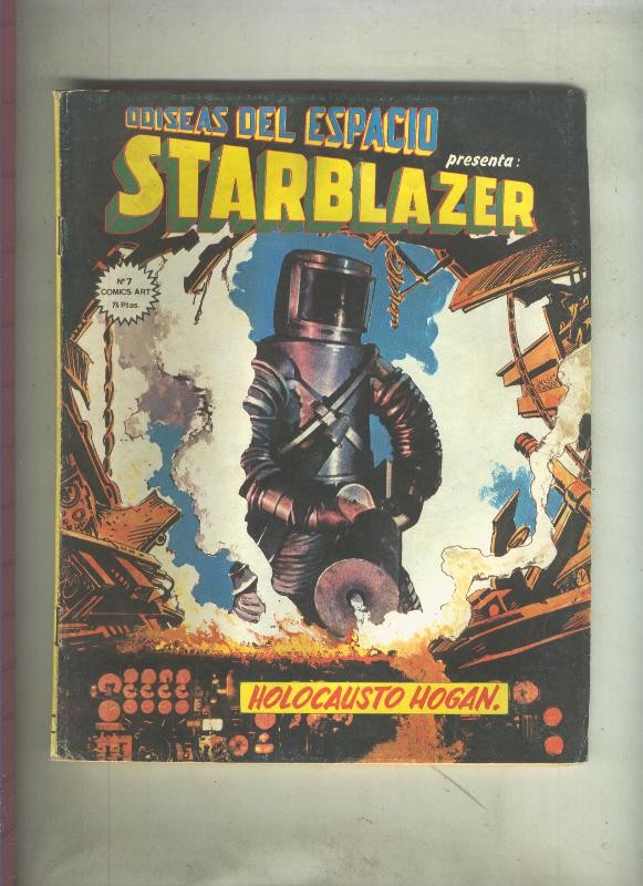 Starblazer numero 07: Holocausto Hogan 