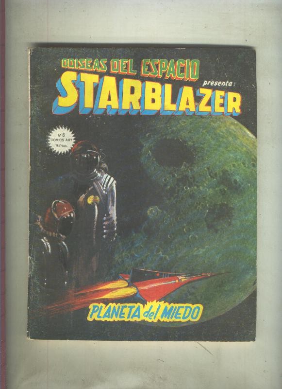 Starblazer numero 08: Planeta del miedo