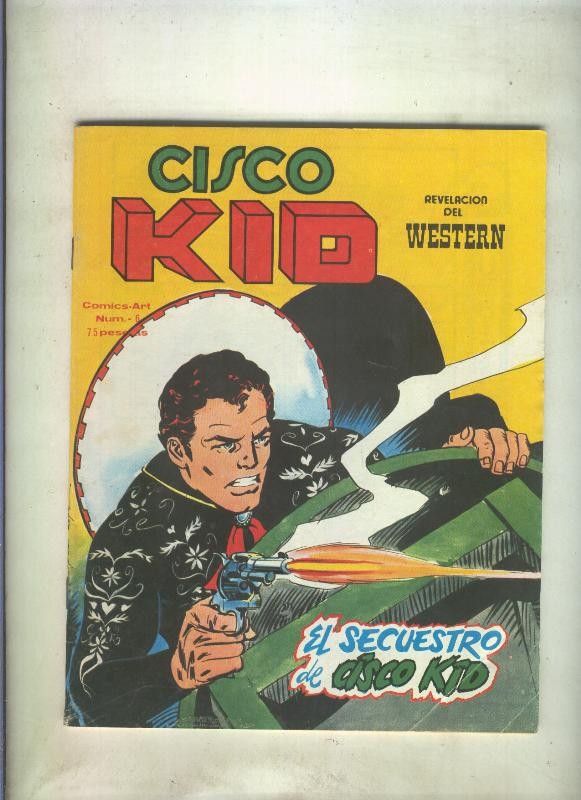 Cisco Kid numero 06 (numerado 2 en trasera)