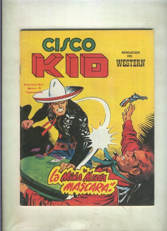 Cisco Kid numero 08 (numerado 1 en trasera)