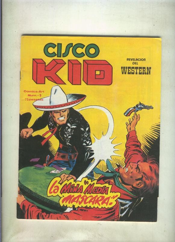 Cisco Kid numero 08 (numerado 2 en trasera)