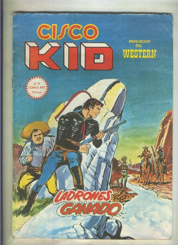 Cisco Kid numero 11 (numerado 2 en trasera)