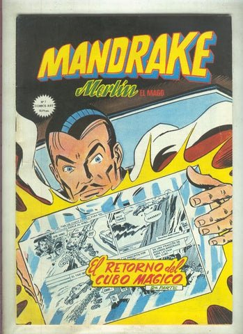 Mandrake el Mago numero 07 (numerado 1 en trasera)