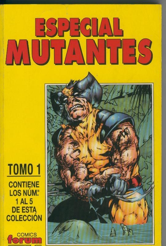 Especial Mutantes tomo 1 numero 1 al 5