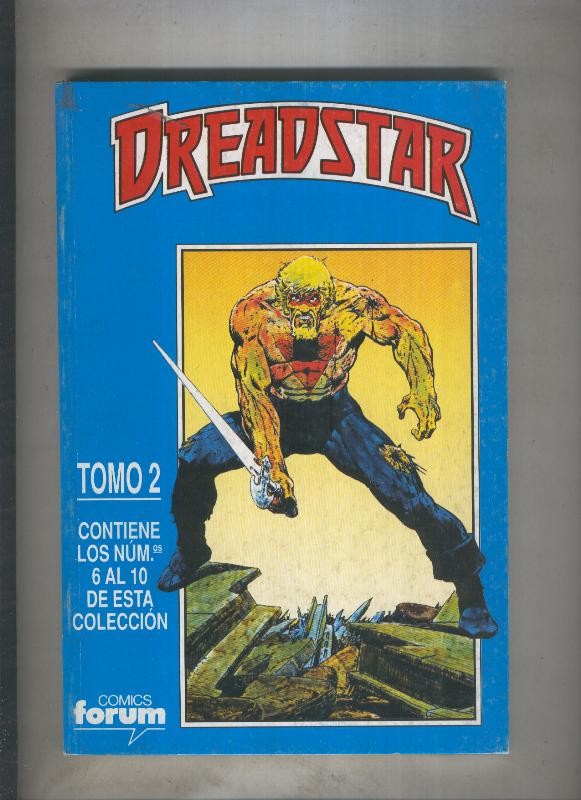 Dreadstar retapado numero 2 con los numeros 06 al 10 (numerado 1 en interior portada retapado)