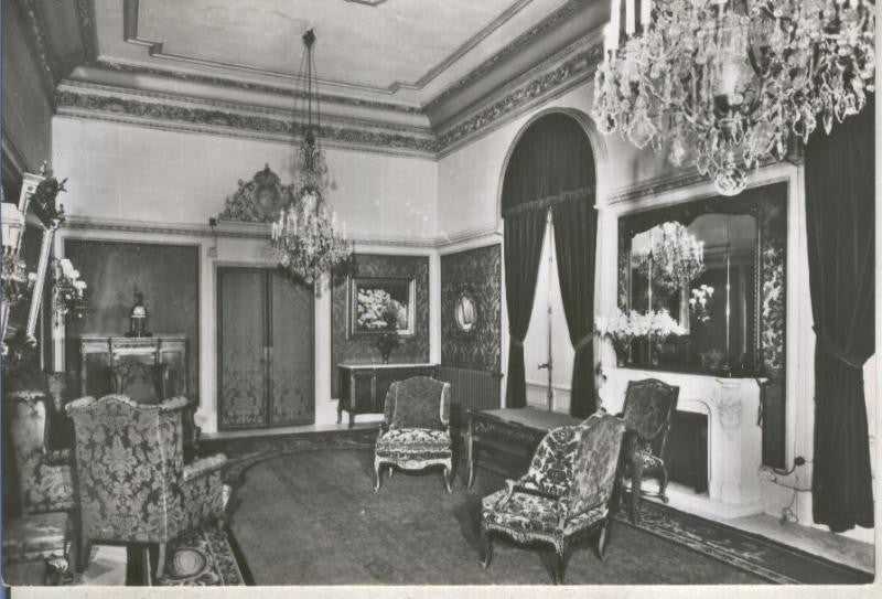 Postal 014780: Despacho de La Señora en el Palacio de Pedralbes de Barcelona
