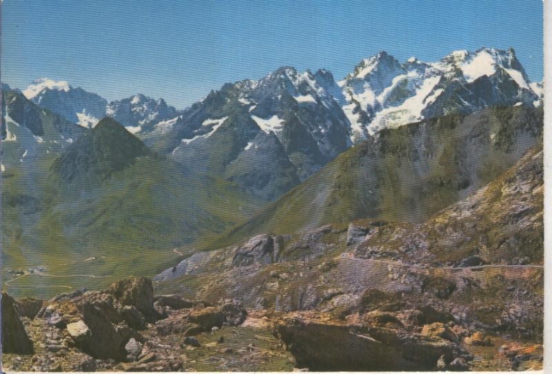 Postal 014776: Les Grands Cols en los Alpes