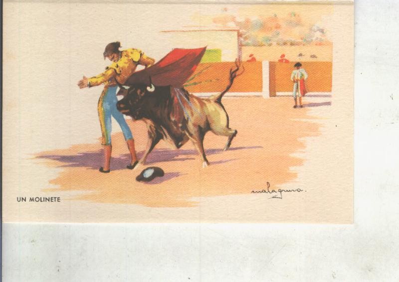 Postal 014816: artes del Toreo: Molinete