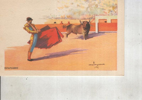 Postal 014820: artes del Toreo: Estatuario