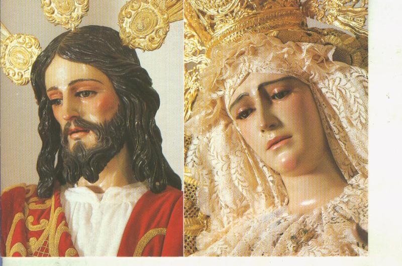 Postal 014859: Maria Santisima del Amparo y Nuestro Padre Jesus de la Paz