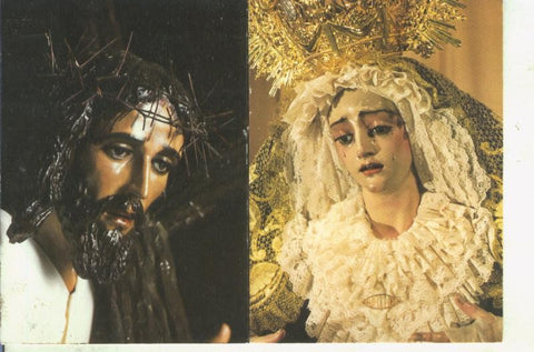 Postal 014861: Virgen y Cristo