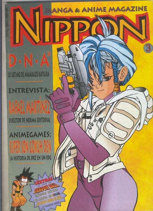 Nippon revista manga numero 3
