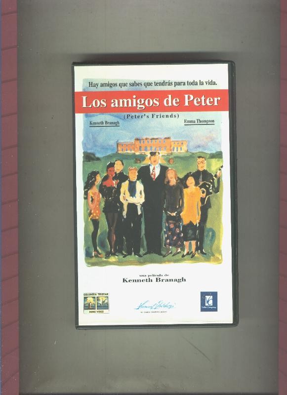 Video VHS: Los amigos de Peter (Kenneth Branagh-Emma Thompson)