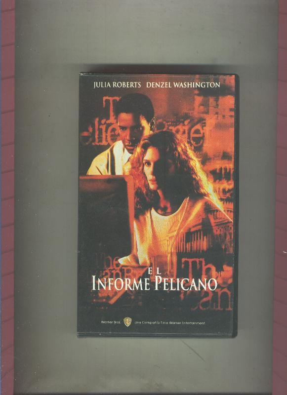 Video VHS: El informe pelicano (Julia Robert-Denzel Washington)