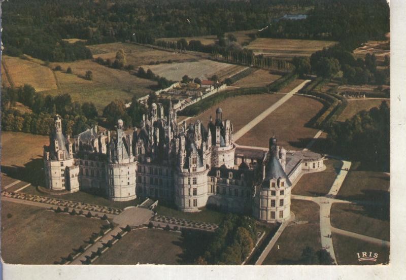 Postal 014871: Castillo de Chambord, Francia