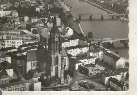 Postal 014877: Vista de Frankfurt, Alemania