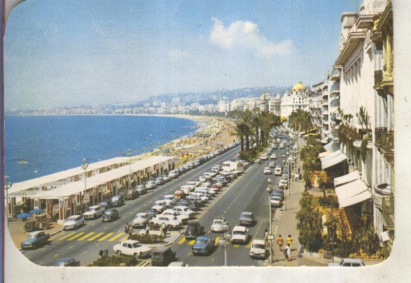 Postal 014884: Vista de Niza, Francia