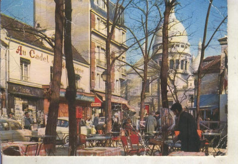 Postal 014888: Montmarte, Paris, Francia