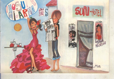 Postal 014894: Tipical Spain, ilustracion de Mur